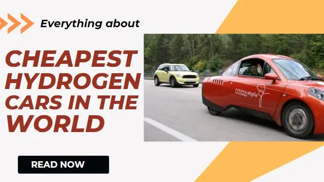 cheapest hydrogen cars