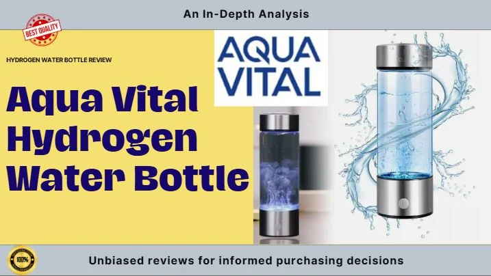 aqua vital hydrogen water bottle